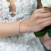 Pearl and gold link bracelet - Image 3