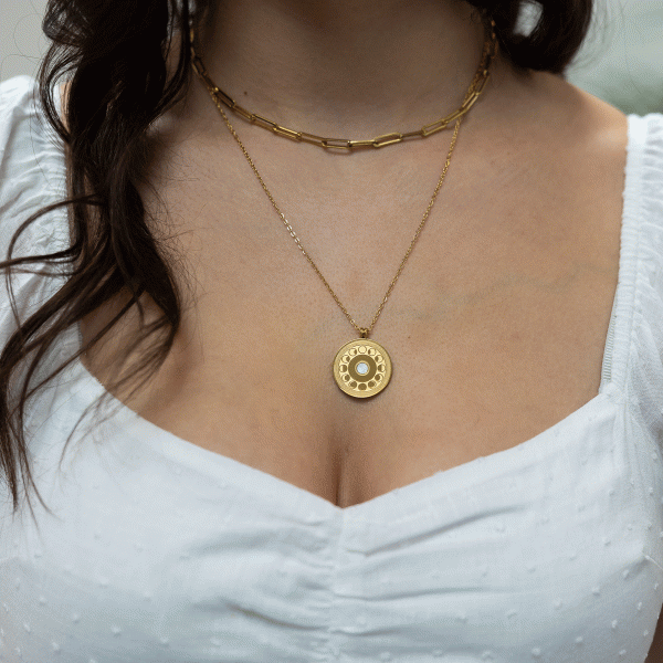 Moon cycle necklace - Image 2