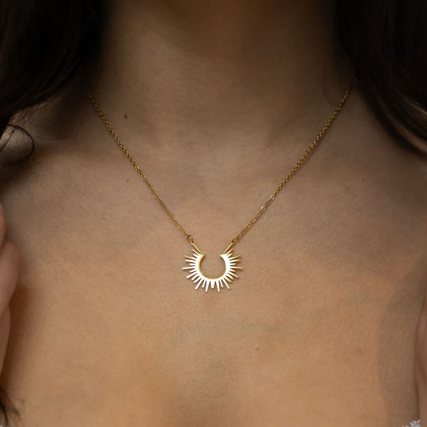 Sunburst necklace