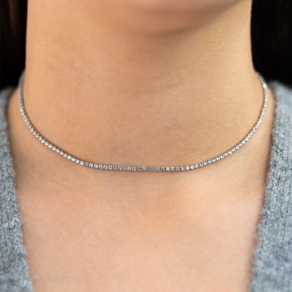 Tennis necklace